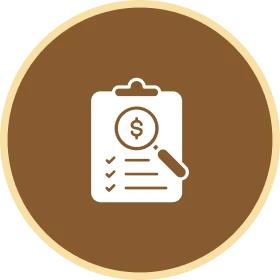 Budget analysis graphic design